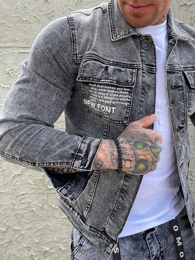 Férfi farmer dzseki