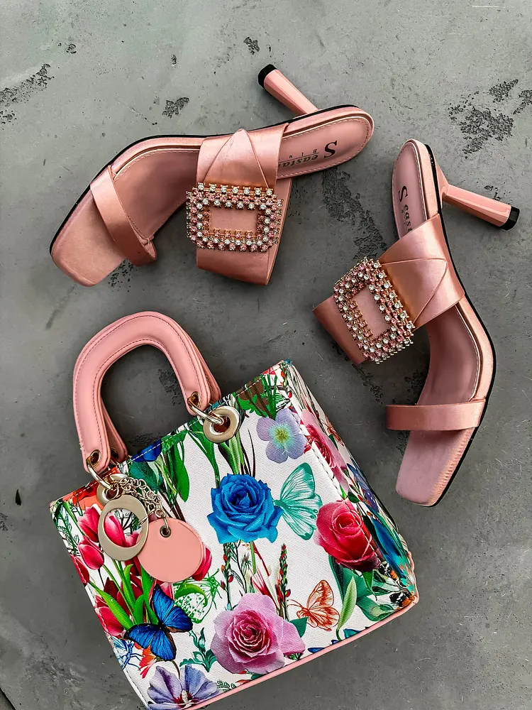 Elegáns szatén szandál FADILA - next