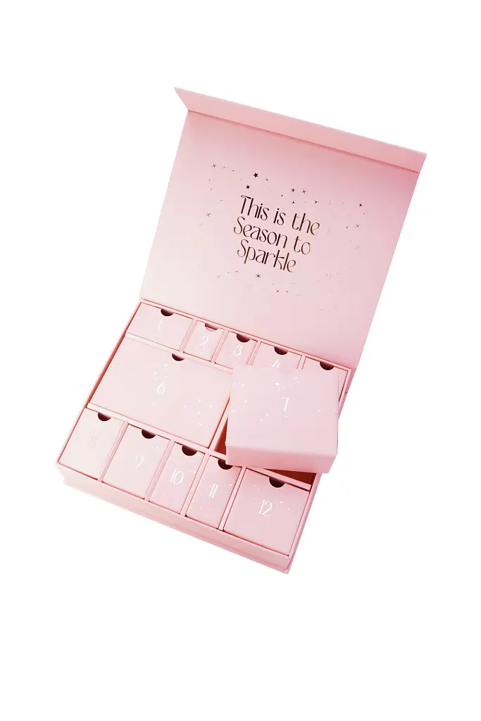 Ékszeres adventi kalendárium - 12 dobozzal