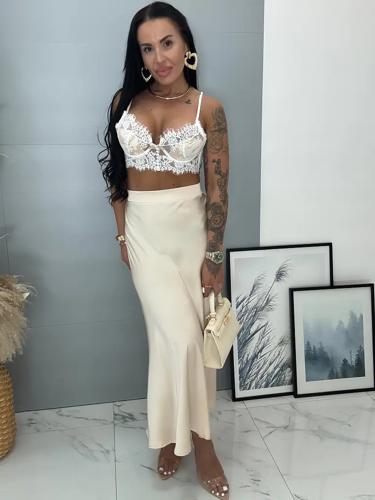 Csipkés top PAMELA - next