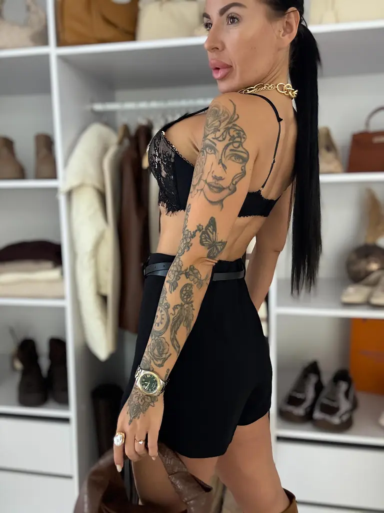 Szoknyanadrág övvel ANELISE - next