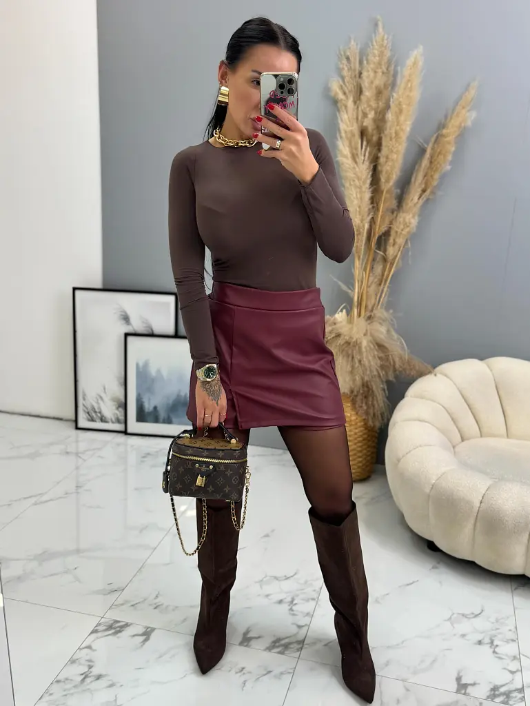 Műbőr szoknyanadrág ADANIA - next