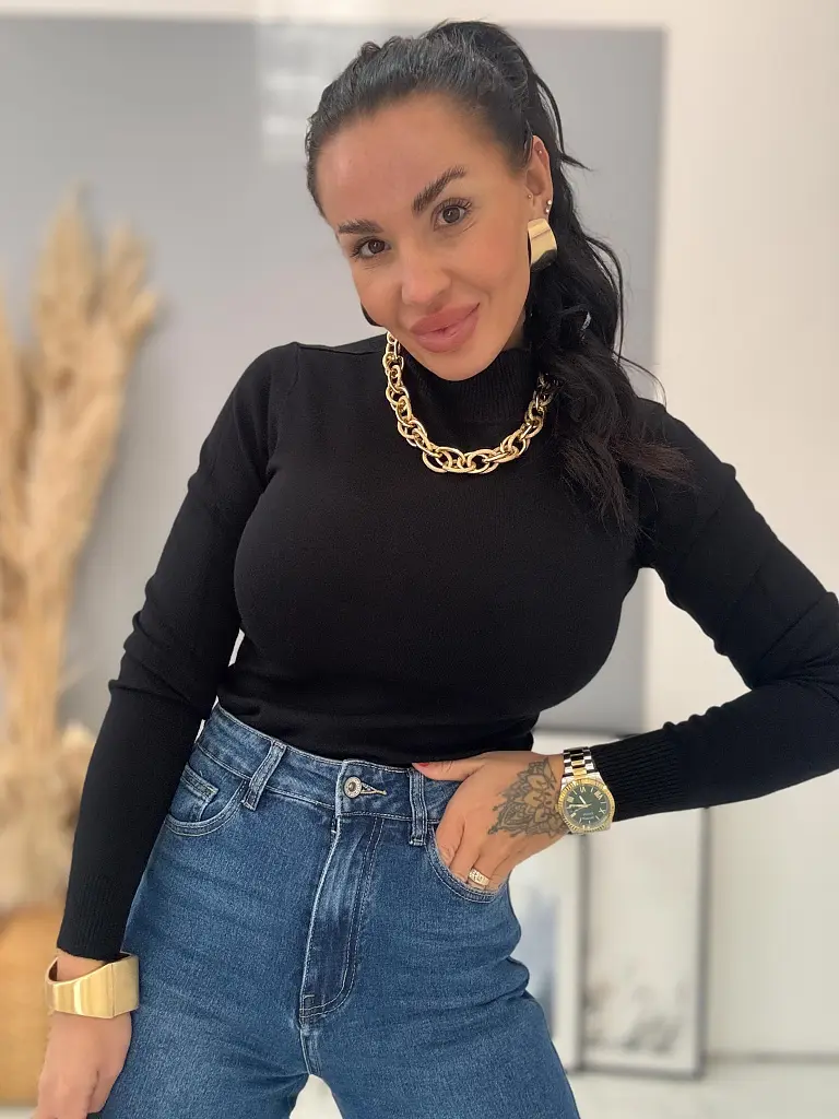 Garbós basic pulóver JORENA