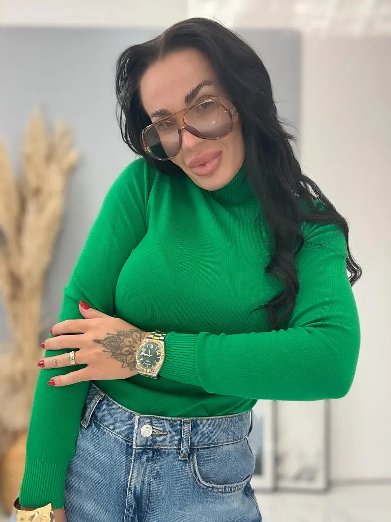 Garbós basic pulóver JASNIRA - next