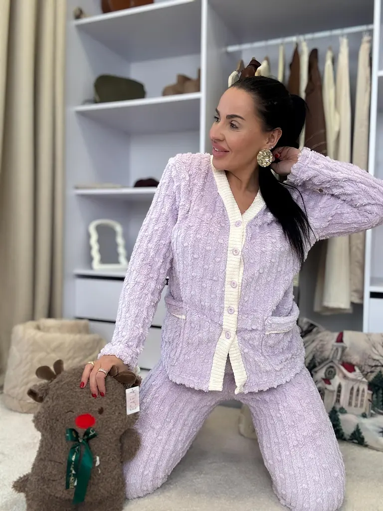 Női meleg pizsama ALANA