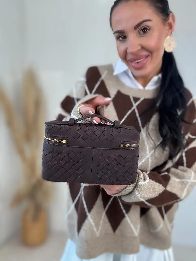 Női szövött mintás táska ALEENA - next