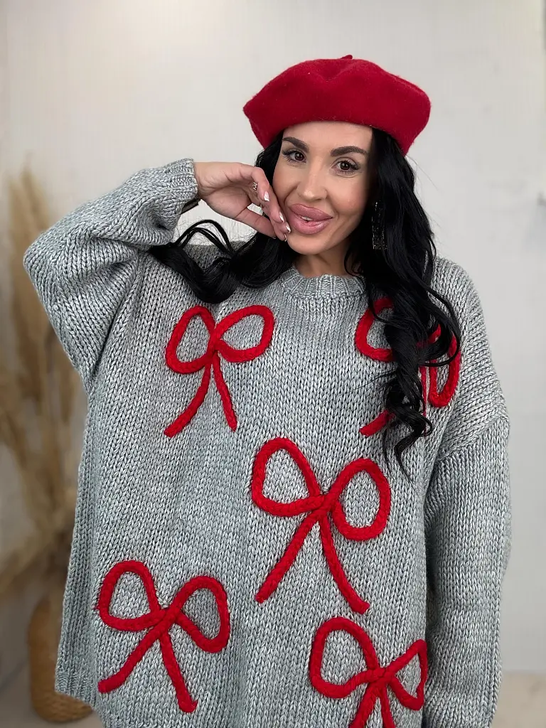 Masnival díszített pulóver DAIZI