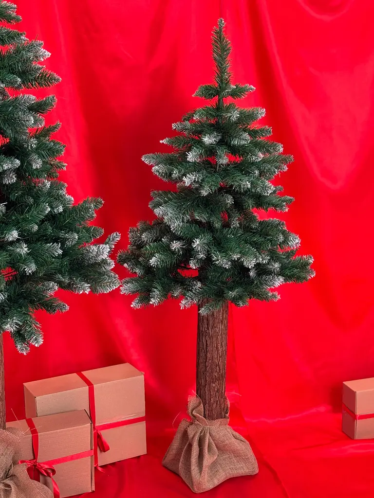 Műfenyő – 150 cm, sűrű, havas ágakkal - next