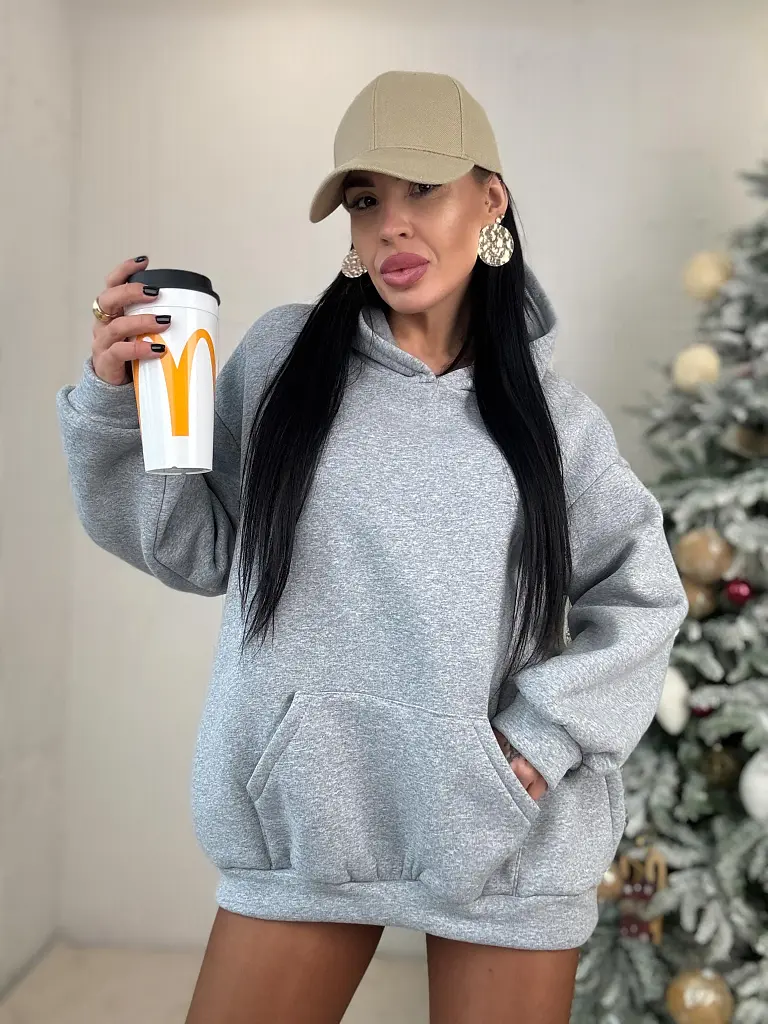 Bélelt oversized kapucnis felső YARA - next