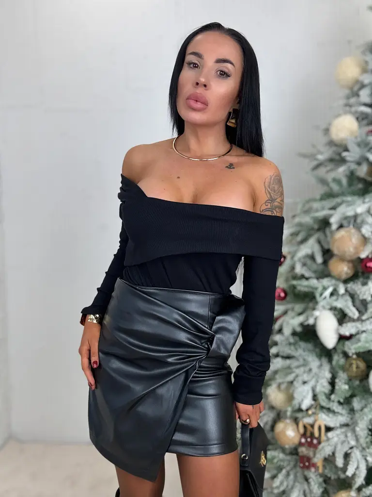 Műbőr szoknya RAFIRA