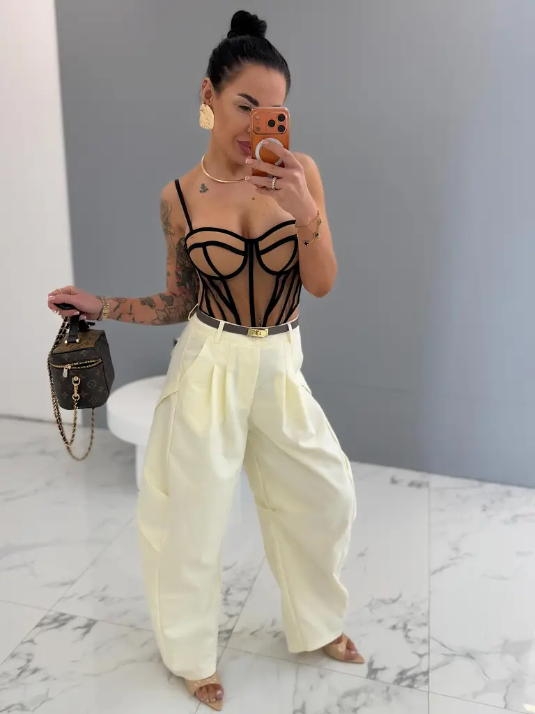 Push-up korzett top SHEELA - next