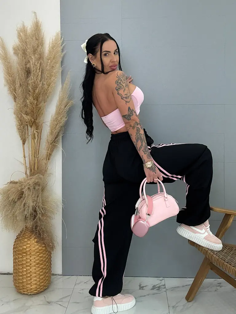 Ballon gumis derekú sportnadrág ALENA - next