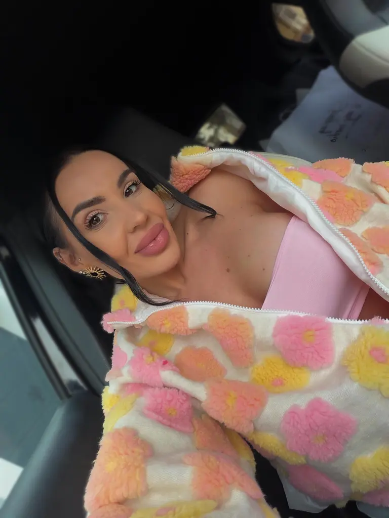 Virágmintás bomber kabát FLORA