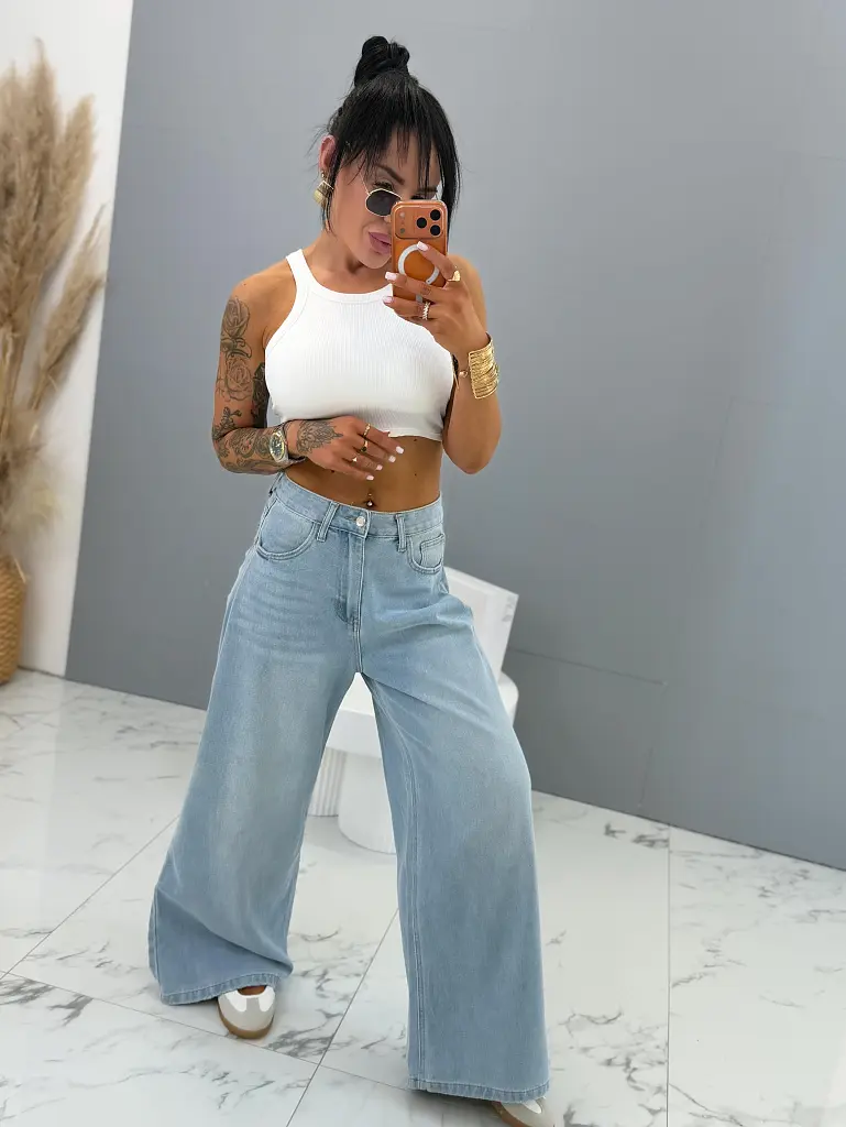 Magas derekú palazzo farmer 